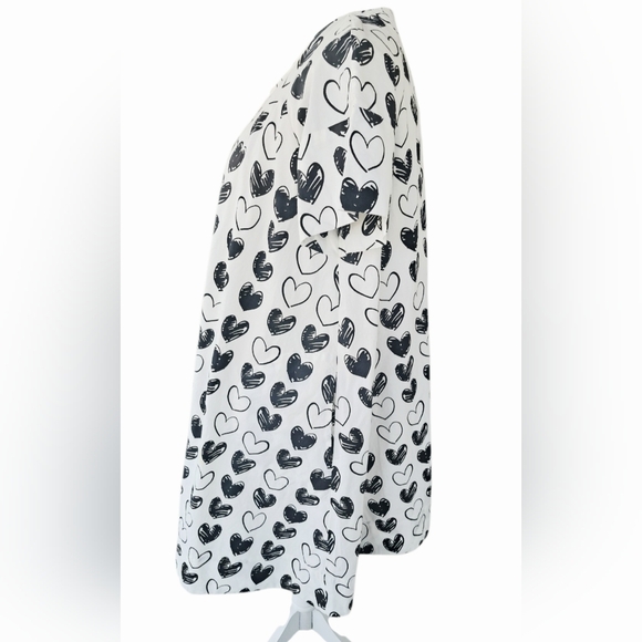 Anthropologie Porridge Heart Patterned Dress - Picture 8 of 11